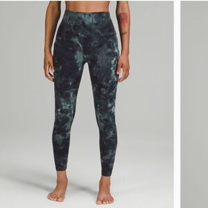 Lululemon Align Tie-Dye Leggings | size 6 | 25” inseam